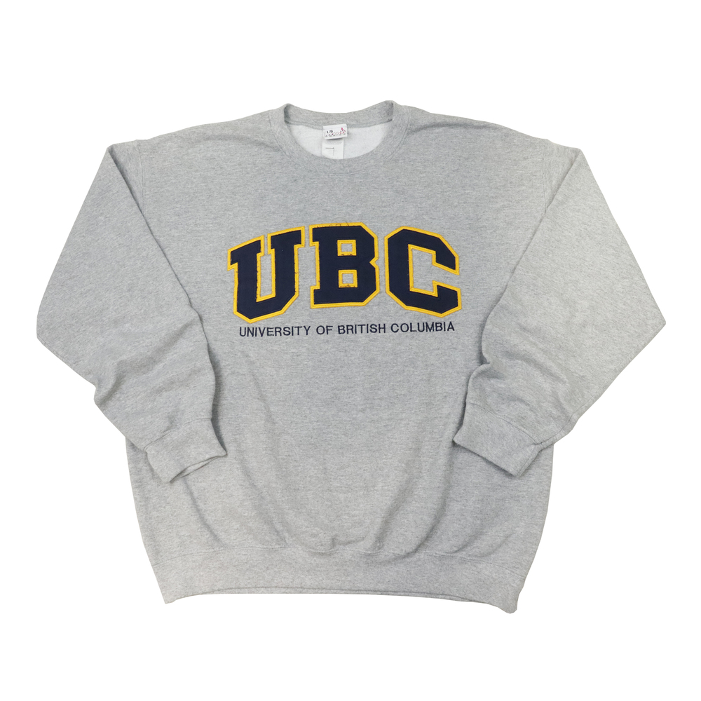 Vintage UBC Hot LINE Grey Crewneck Size L